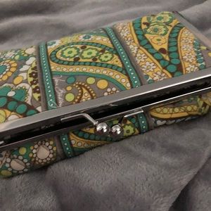 Vera Bradley Stylish Makeup Bag in Lemon Parfait